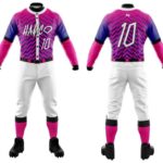 Custom Pink Baseball Uniform
