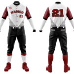 Custom White Baseball Uniform