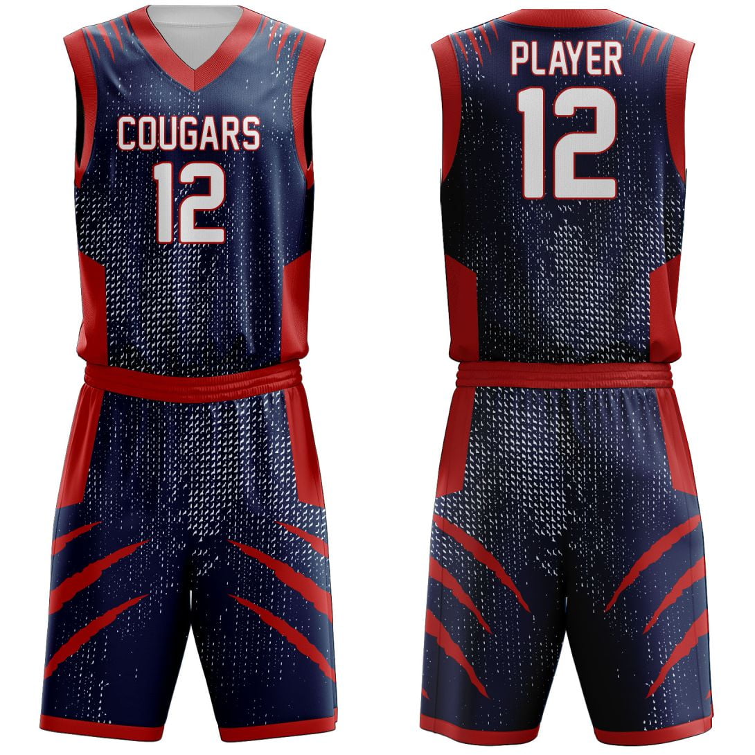 Basketball-Uniform-4.jpg Custom Blue Basketball Uniform - Image 1