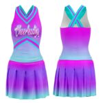 Custom Pink Cheerleading Uniform