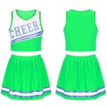 Custom Green Cheerleading Uniform