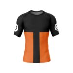 Custom Orange Compression Shirt