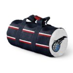 Custom Blue Duffle Bag