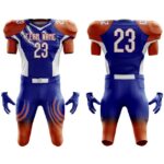 Custom Red & Blue Football Uniform