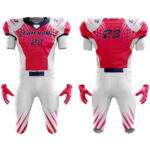 Custom Red Football Uniform