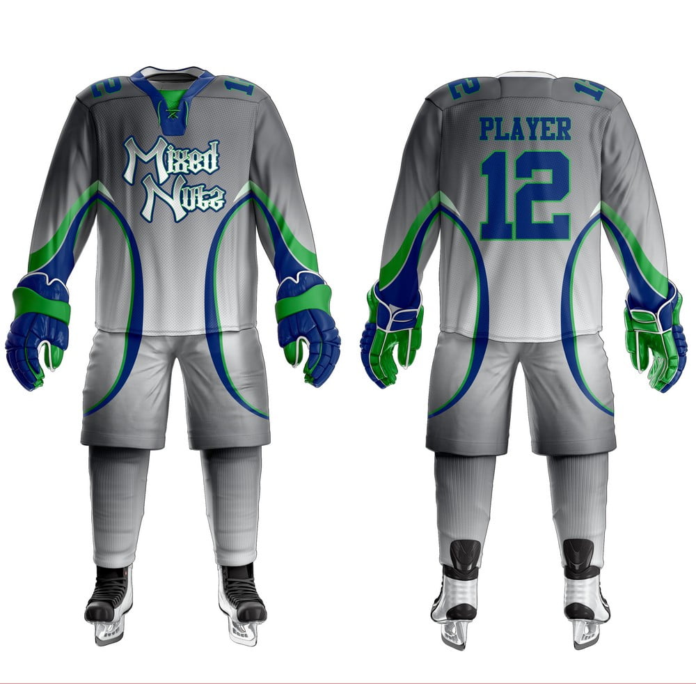 Ice-Hockey-Uniform-7.jpg Custom Blue Ice Hockey Uniform - Image 1