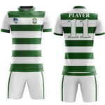 Custom Green Soccer Uniform